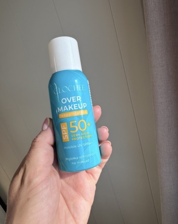 Over make up spray SPF50