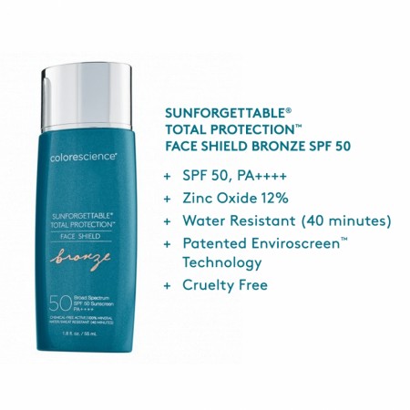 Sunforgettable Total protection face shiel BRONZE