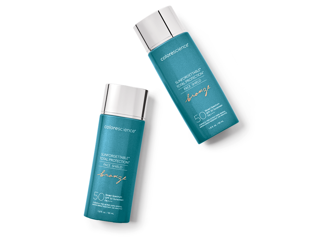Sunforgettable Total protection face shiel BRONZE