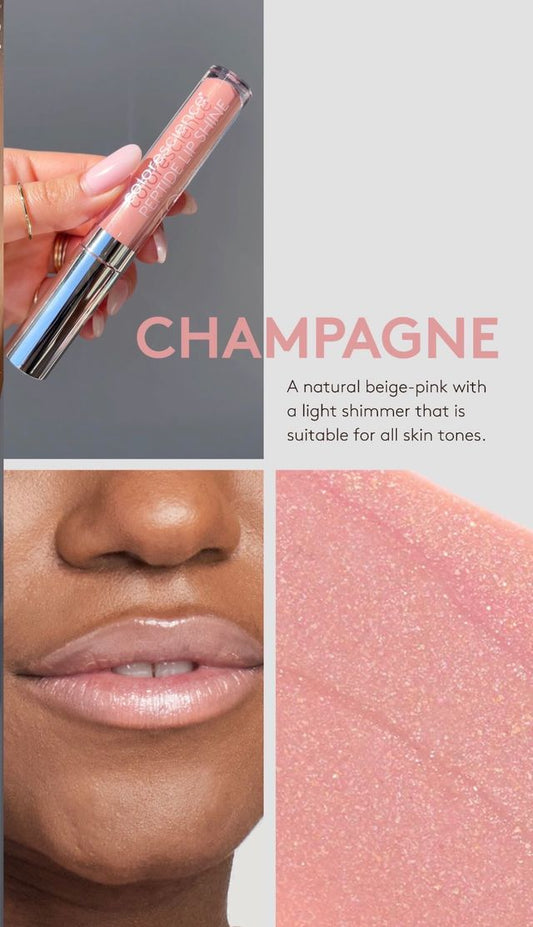 Peptide lip shine SPF 30 - Champagne